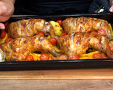Foto del paso 9 de la receta: Pollo asado al estilo turco con patatas y cebolla