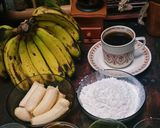 Foto langkah ke 1 dari resep Banana Brownies No Mixer.