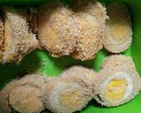 Foto langkah ke 6 dari resep Telur Gulung Tempe.