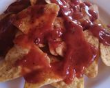 A picture of step 2 of Easy Vegetarian Nachos.