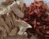 Lemon chicken salad, crispy pancetta & my zingy salad dressing recipe step 3 photo