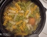 Une image de l'étape 1 de Salade de torsade 3couleurs.