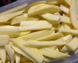 Foto del paso 1 de la receta: Papas con cheddar🥔