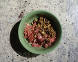 A picture of step 1 of Dim Sum Radish Cake.