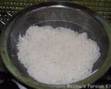 A picture of step 6 of Sumac-beetroo rice with meatballs.