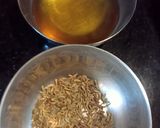 A picture of step 2 of Sabudana khichdi 😋.
