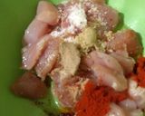Foto langkah ke 4 dari resep Sepaket nasi daun jeruk+ayam pop corn+sambal korek.