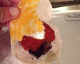 A picture of step 5 of Kaley's biscuit hot pockets.