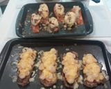 A picture of step 7 of Gourmet surf and turf.