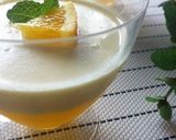 A picture of step 4 of Easy Two Layer Bavarois Done in 10 Minutes.