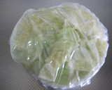 A picture of step 4 of Stir Fried Cabbage and Walnuts with Lemon Butter.