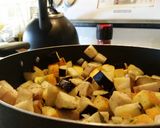 A picture of step 5 of Roast Eggplant & Squash Fusilli.