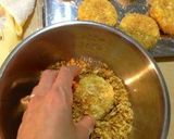 A picture of step 9 of Baked Croquettes with Bacon, Corn & Cheese.