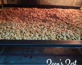 A picture of step 2 of Oven Roasted Horsegram.