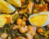 Foto del paso 7 de la receta: POTAJE DE 🥬ACELGA🥬 Y GARBANZOS 🥘🥬🥘