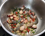 Foto del paso 2 de la receta: Potaje de garbanzos con pulpo y langostinos 🦐 (versión diferente para Cuaresma)