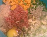A picture of step 2 of Apple Cheddar Pork Meatballs.
