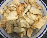 A picture of step 1 of Quick and Easy Chicken and Broccoli pasta.
