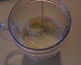 A picture of step 1 of Nutritious Smoothie with Kuromame, Banana, and Kinako.