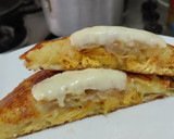 Foto del paso 10 de la receta: Arepa de yuca y mazorca rellenas de pollo y queso🫓🌽🥯!!!