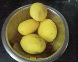 A picture of step 1 of Jeera Aloo (Cumin Potatoes).