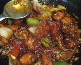 चिली चिकन लाजवाब (chilli chicken lajawab recipe in marathi) रेसिपी स्टेप 3 फोटो
