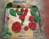 Foto del paso 4 de la receta: Hojas y flores chocolate. Decoración pasteles y mona de Pascua