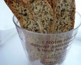 A picture of step 9 of Oil and Egg Free Okara Biscotti.