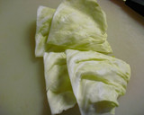 A picture of step 2 of How to Chop Cabbage.
