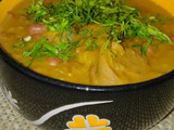 Cazuela de frijoles con garra