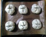 A picture of step 7 of Black Sesame Bread & Black Sesame and Cheese Bread.