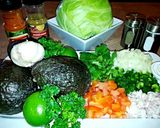 A picture of step 2 of Mike's Fiesta Guacamole.