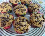 Foto del paso 4 de la receta: Muffins de calabacín con chocolate