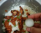 A picture of step 5 of Chicken tikka biriyani.