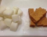 A picture of step 2 of Simmered Daikon & Atsuage Seasoned With Consomme.