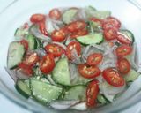 A picture of step 3 of Marinated Cucumber.