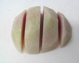 A picture of step 3 of Cherry Blossom Rice Made with Crimson Daikon Radish Core.