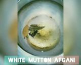 A picture of step 2 of White Mutton Afgani.