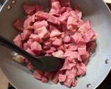 Gulasz z fasolką czerwoną i papryką krok przepisu 1 zdjęcie