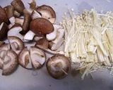 A picture of step 1 of Sautéed Mushrooms with Garlic & Butter.