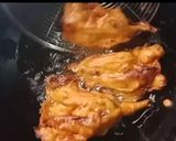 A picture of step 3 of Pumpkin flower ke pakode.