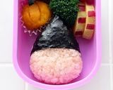 A picture of step 5 of Halloween Charaben (Character Bento) Little Witch Girl.
