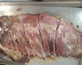 A picture of step 5 of Ribs, in the oven.