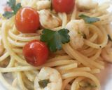 Foto del passaggio 4 della ricetta Spaghettoni ai gamberetti