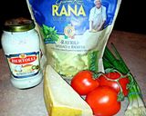 A picture of step 1 of Mike's 10 MIN Creamy Alfredo Ravioli.