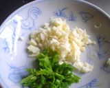 A picture of step 2 of Stir Fried Chicken and Basil over Rice.