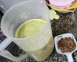 Hình bước làm 4 của món Sữa hạt điều rang + cải bó xôi 🥦🥦🥬🥬