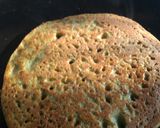 A picture of step 4 of Moong dal cheela.