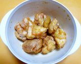 A picture of step 4 of Freezable Yu Lin Chi Chinese Chicken Thighs for Bento.