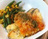 A picture of step 10 of Cod Meunière in Tomato-Onion Sauce.